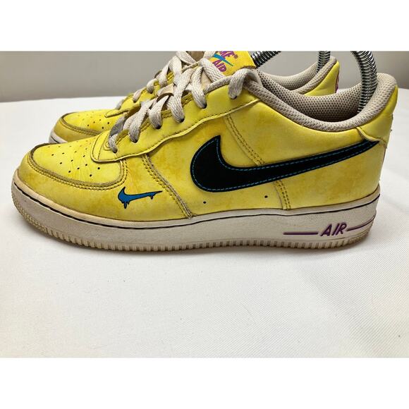 Nike Air Force 1 Low Peace, Love & Basketball DC7299-700 Size 7Y (8.5W) - Picture 2 of 15